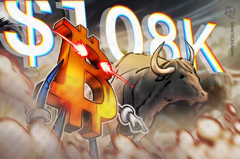 Bitcoin Takes $108,000 Liquidity As Traders Hope For New Highs