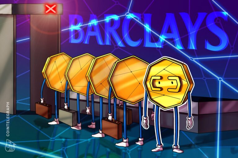 Barclays to Block Crypto Transactions on Credit Cards from June 27