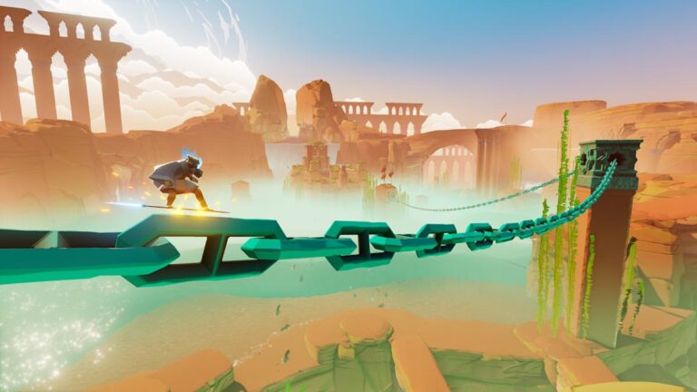 Sword of the Sea is what happens when Matt Nava strides back into Journey’s shadow