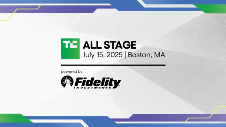 Thanks to Fidelity and our sponsors, TC All Stage is where startups rise