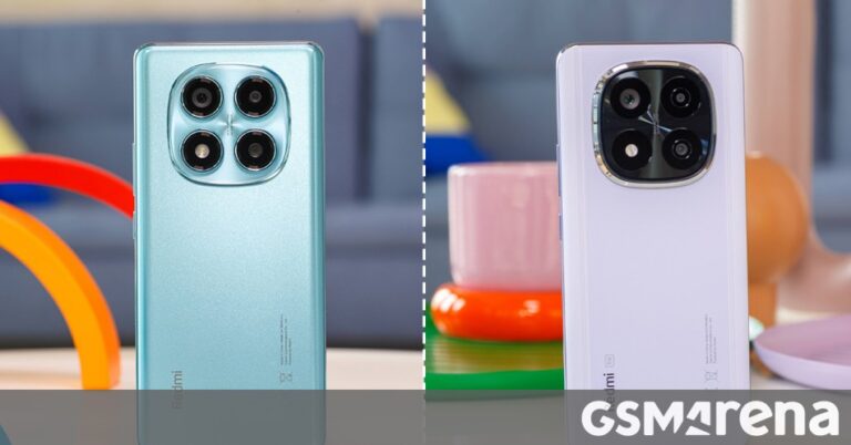 Xiaomi Redmi Note 14 Pro vs. Redmi Note 14 Pro+ (global models)
