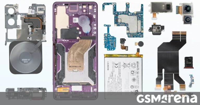 Sony Xperia 1 VII gets disassembled on video