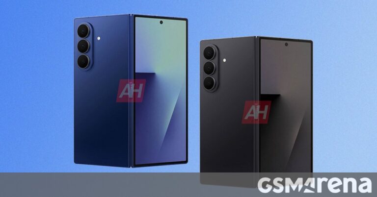 Galaxy Z Fold7 storage and color options leak with full renders
