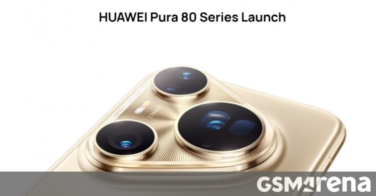Huawei Pura 80 series’ global launch date revealed
