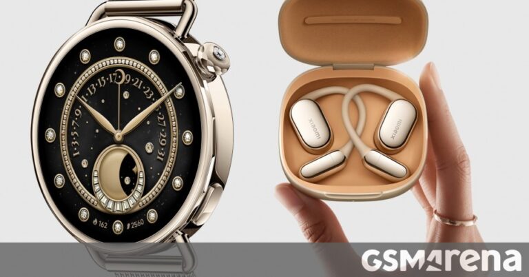 Xiaomi teases smaller Watch S4 41mm and new open-ear headphones for tomorrow’s event