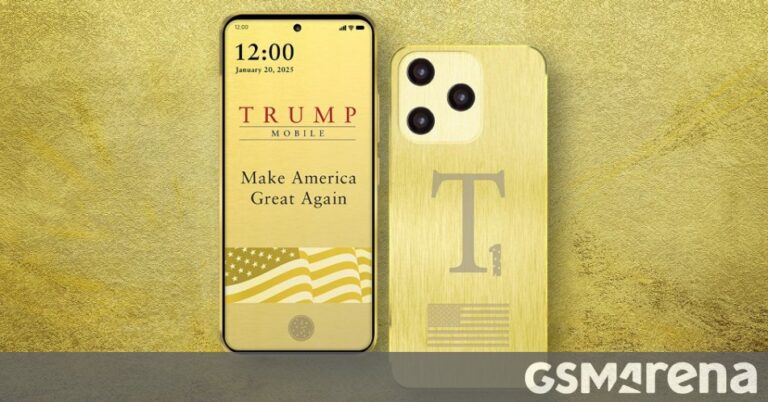 The Trump Mobile T1 Phone is not made in America, specs quietly changed