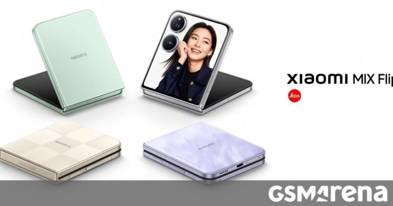 Xiaomi MIX Flip 2 announced – same formula but better in every way