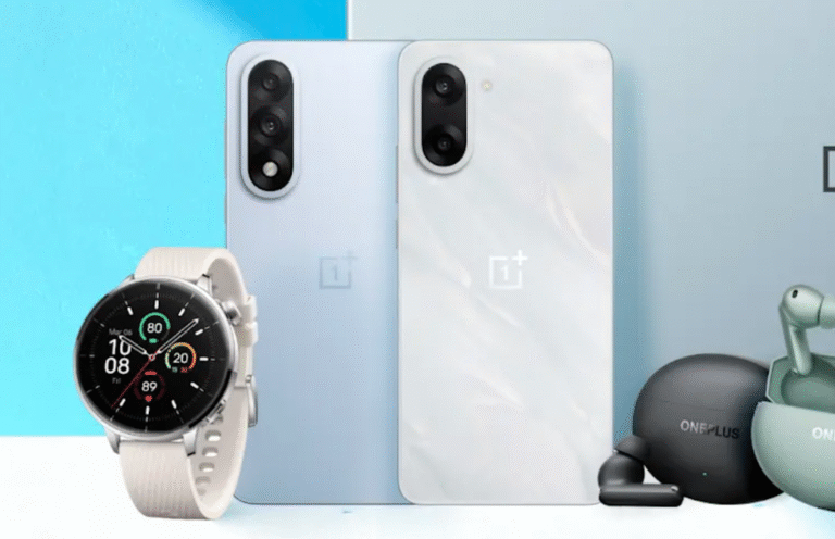 The OnePlus Nord 5 features a powerful Snapdragon 8 chip