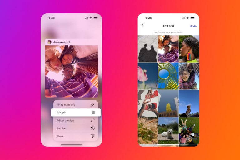 Instagram will soon let you re-arrange your grid