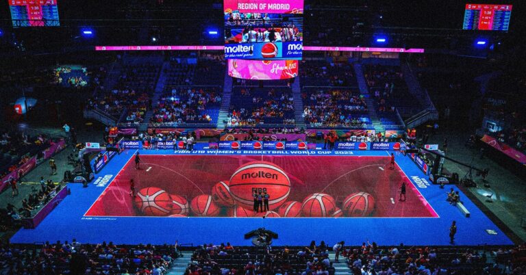 Who Knew Basketball Needed an Interactive LED Floor?