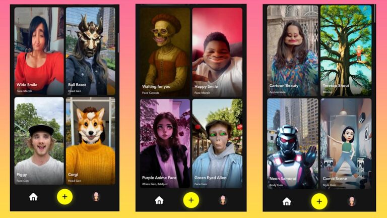 Snapchat now has a standalone app for making gen AI augmented reality effects