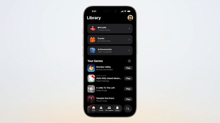 Apple unveils a dedicated Games app at WWDC 2025