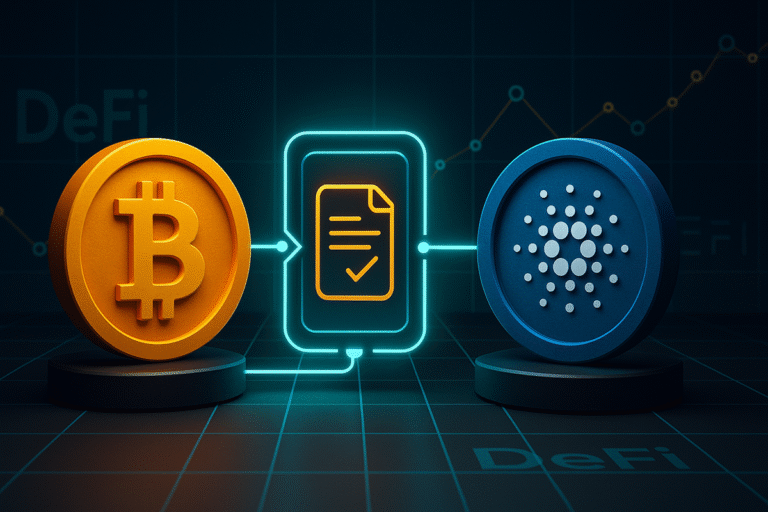 Cardano Releases First-Ever Bitcoin DeFi Protocol