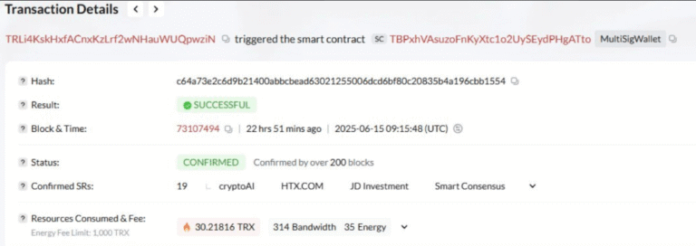 Tether Enforces Freeze On $12 Million In Tron Funds Over Illicit Activity