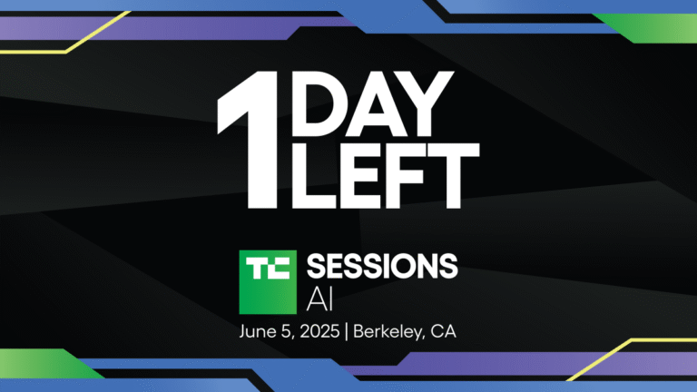 TC Sessions: AI begins tomorrow—last chance to save on tickets