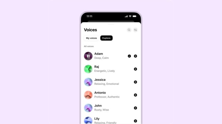 ElevenLabs releases a standalone voice generation app
