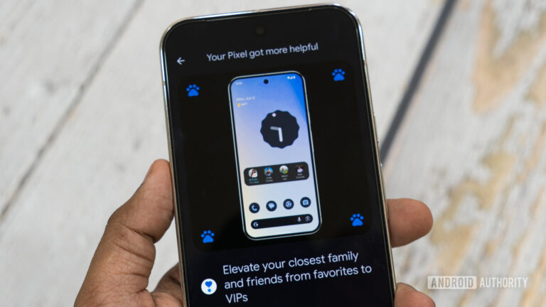 Here’s a good look at Google Contact’s upcoming Pixel VIPs widget
