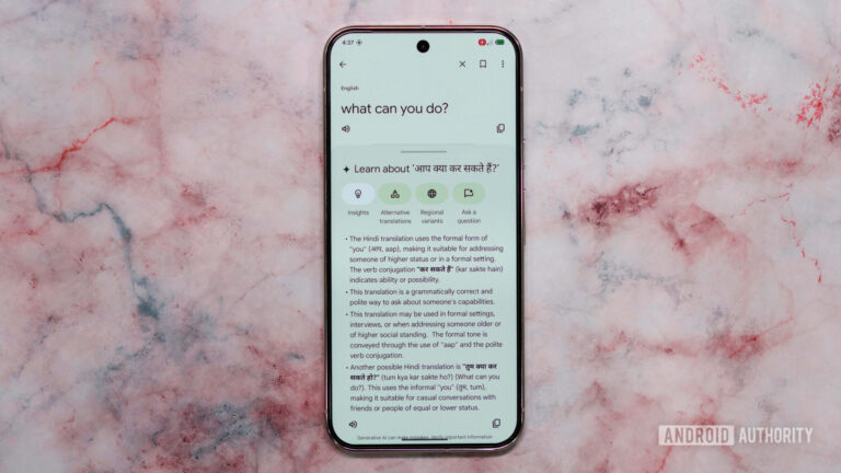 Google Translate is testing a revamped UI for its new features
