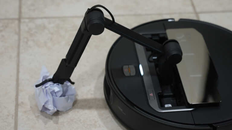 Roborock’s $2,600 robot vacuum with a mechanical arm is an incredible flex with a weird price tag