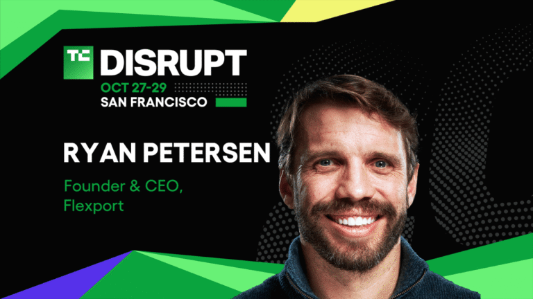 Flexport’s Ryan Petersen joins the Builders Stage at Disrupt 2025
