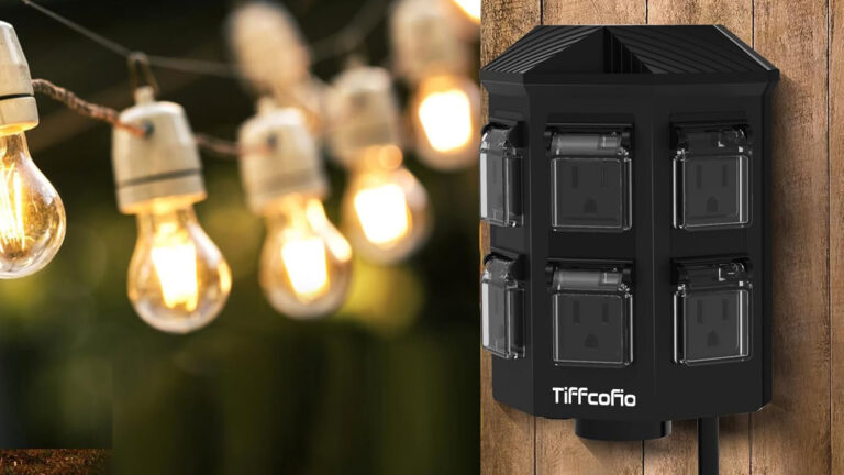 Need outlets outside? This outdoor power stake is 50% off!