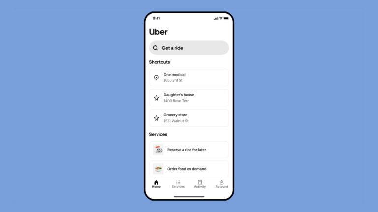 Uber adds a new type of account with a simpler UI for the elderly
