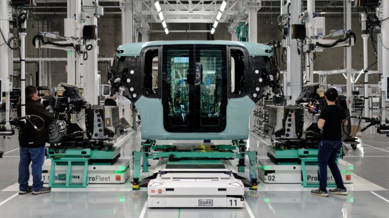 Amazon’s Zoox opens its first major robotaxi production facility