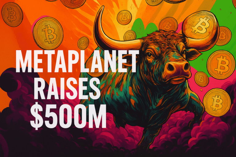 Bitcoin Treasuries Rock the Sector as Metaplanet Raises $500M