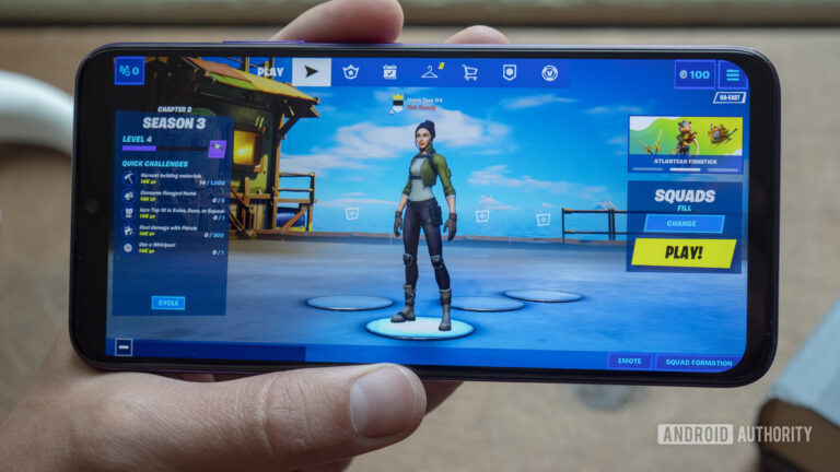 Fornite on your phone is getting a big graphics upgrade