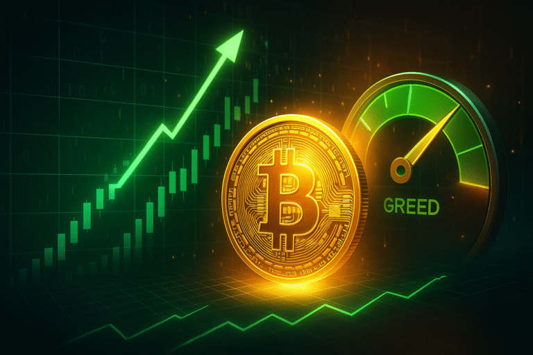 Bitcoin Sentiment Turns Greedy Again—Time To Be Cautious?