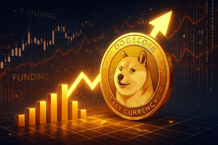 Dogecoin Tops Crypto Funding Chart As Traders Load Up Longs