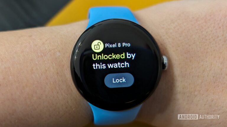 Google’s Pixel Watch is learning to automatically lock your phone