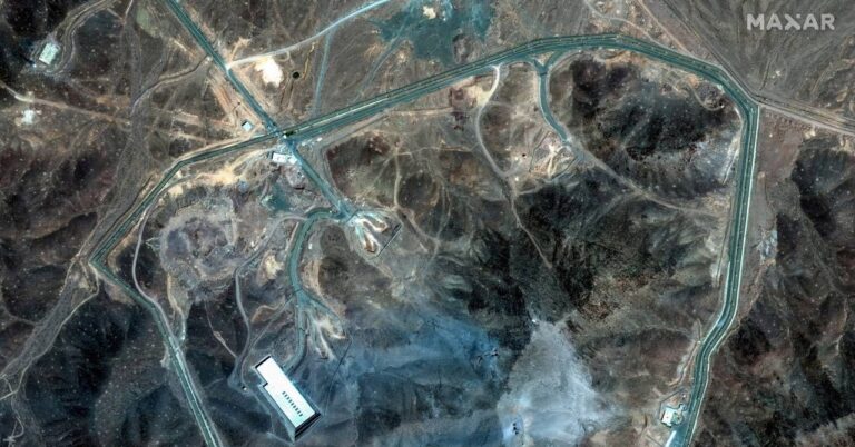 What Satellite Images Reveal About the US Bombing of Iran’s Nuclear Sites