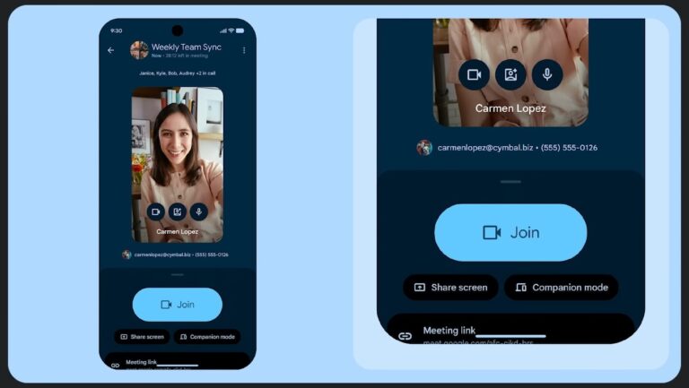 What to expect from Material 3 Expressive and Google Meet