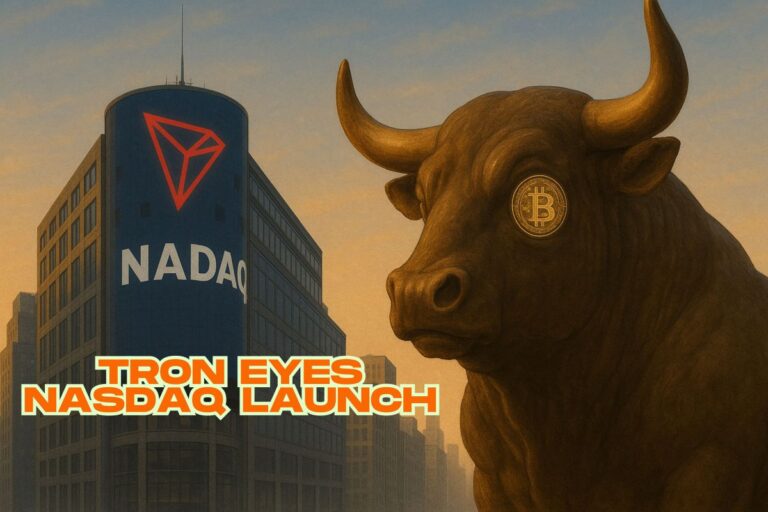 Tron Eyes Nasdaq Launch, BTC Bull Token to 100x?