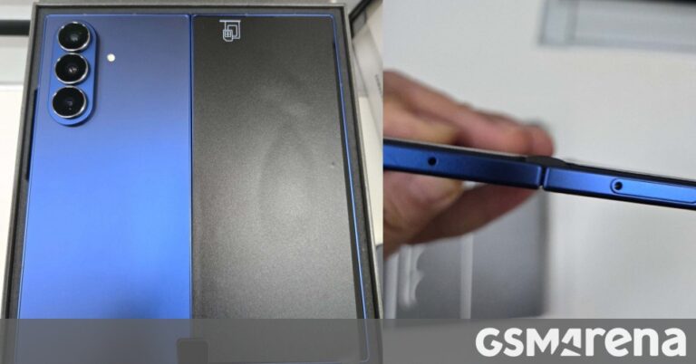 Samsung Galaxy Z Fold7 emerges in live hands-on images