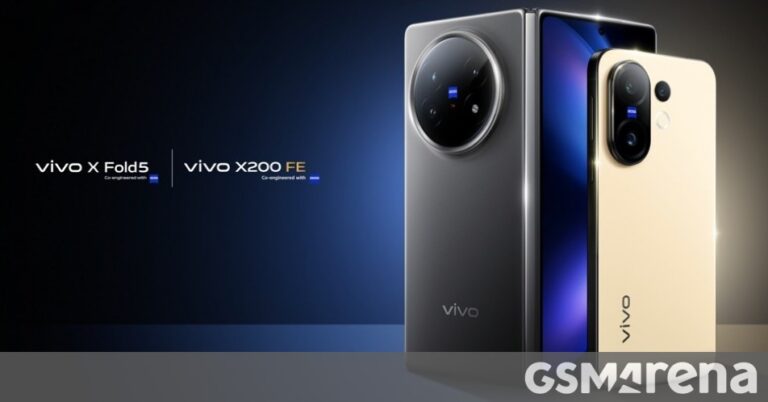 vivo X200 FE and X Fold5’s India launch date announced