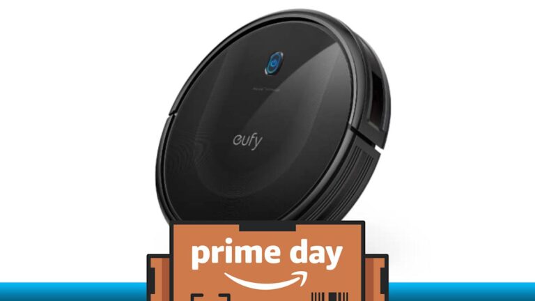 This Eufy robot vacuum is half off for Prime Day