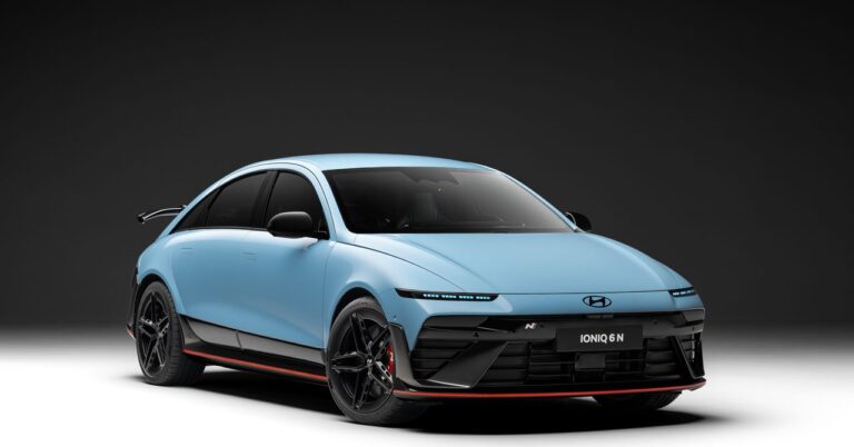 Hyundai Reveals the ‘Lightspeed’ Ioniq 6 N