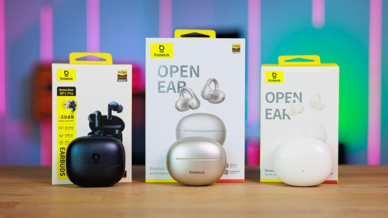 Baseus earbuds: excellent prices on open-design, and in-ears